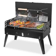 - BBQ PORTATIL CON UTENCILIOS (8 UND X CAJA)
