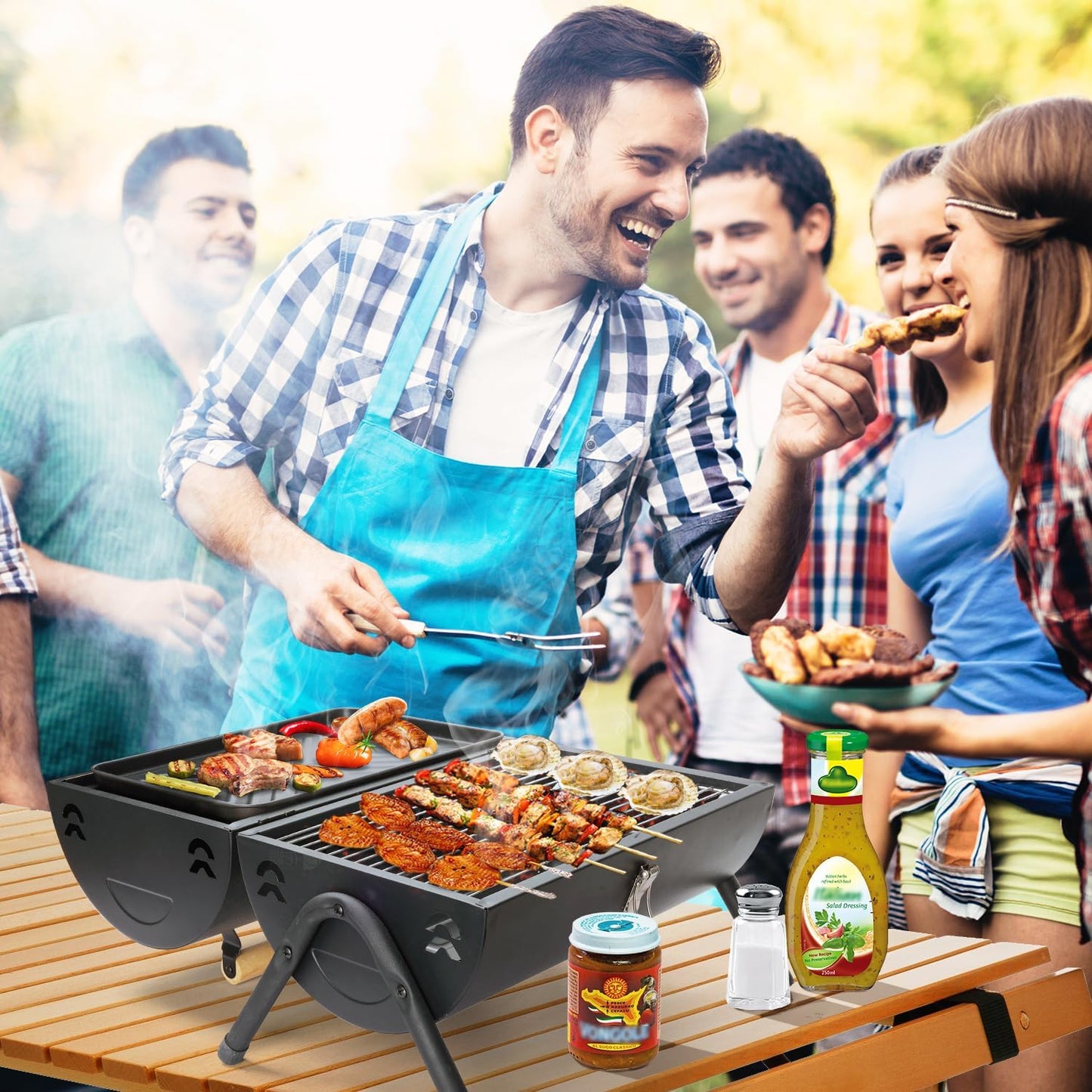 PARRILLA BBQ PORTATIL